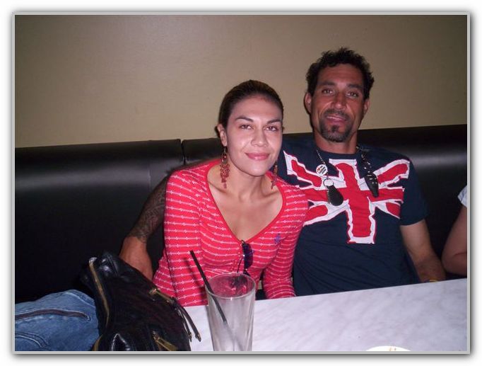 Denise & FJ at Airport Feb 17th 2007